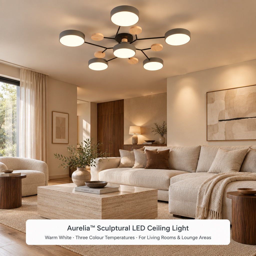Haven & Vue Aurelia sculptural LED ceiling light — product image 18