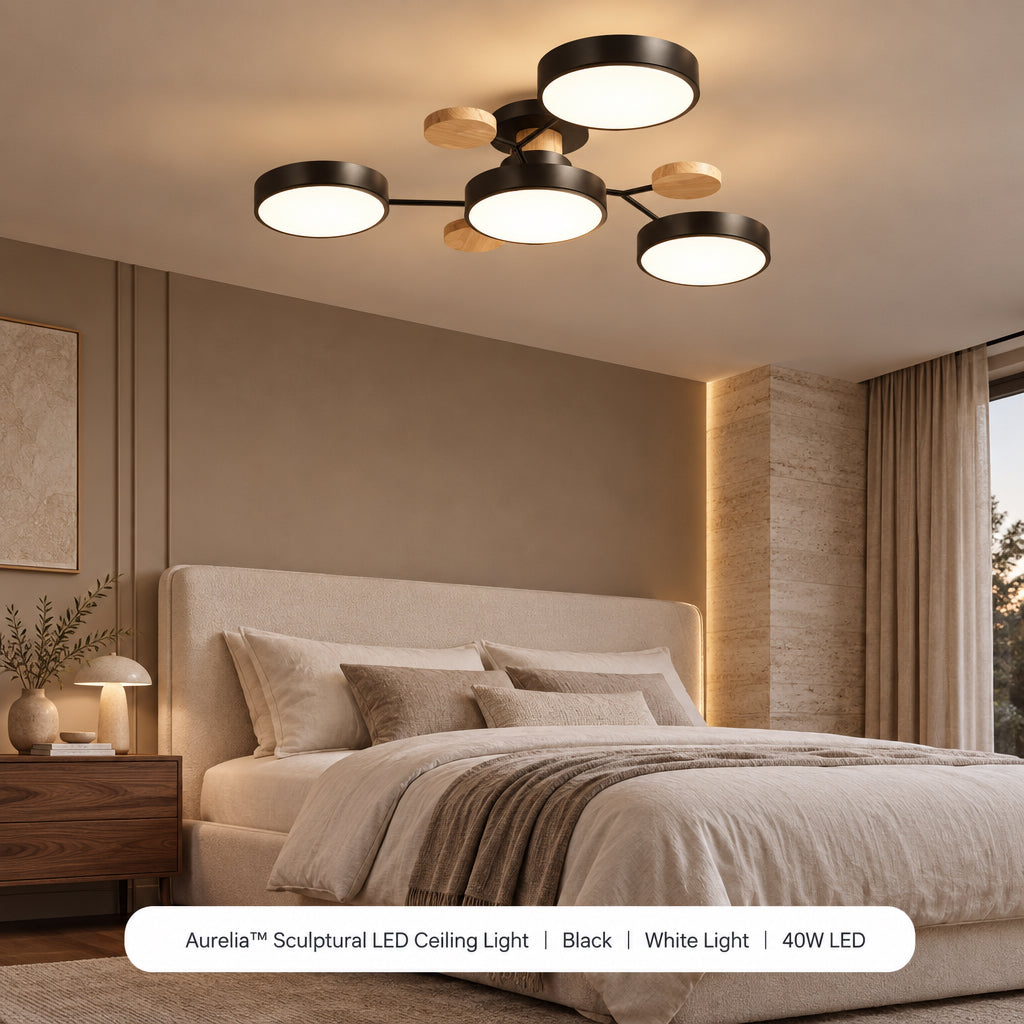 Haven & Vue Aurelia sculptural LED ceiling light — product image 10