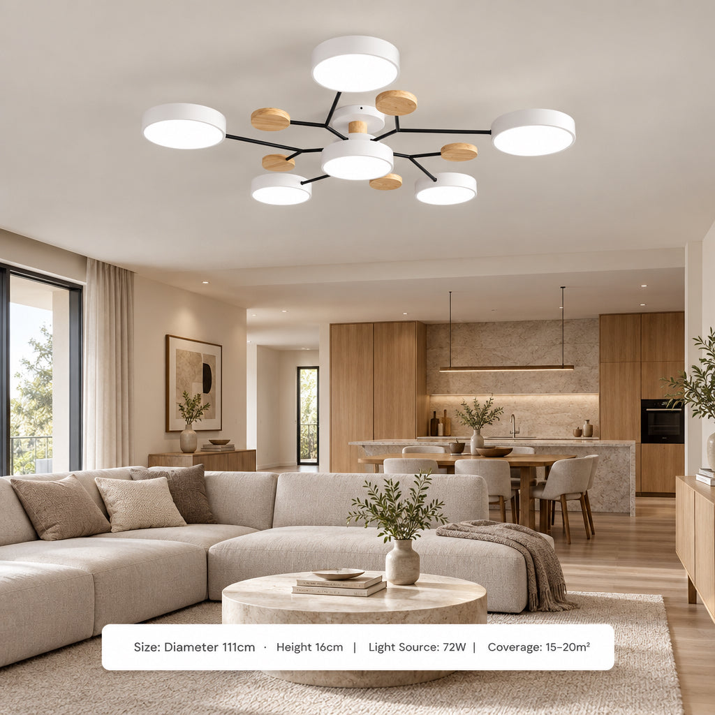 Haven & Vue Aurelia sculptural LED ceiling light — product image 19