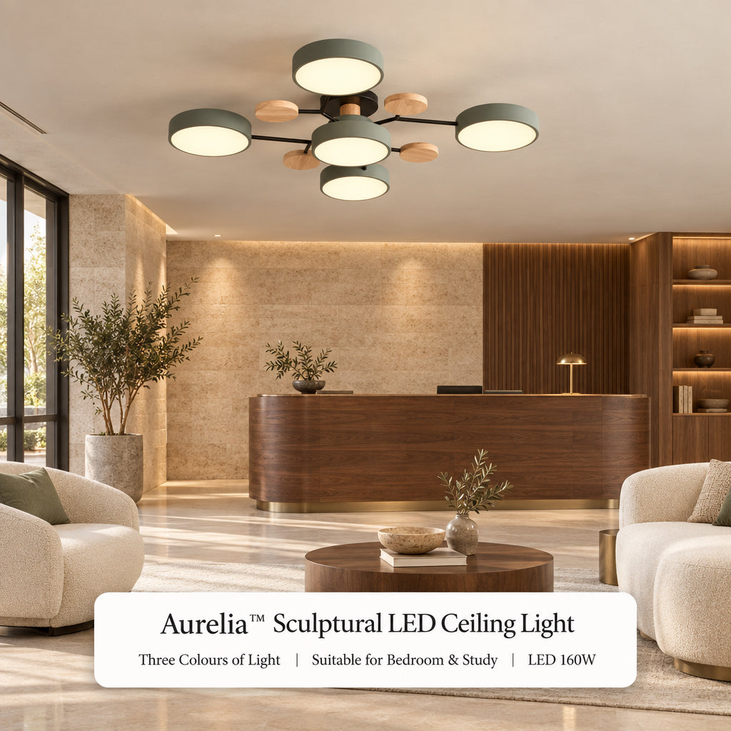 Haven & Vue Aurelia sculptural LED ceiling light — product image 14