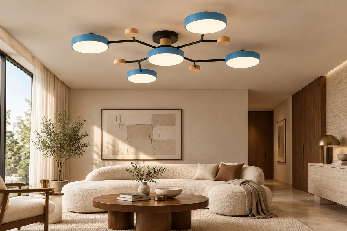 Haven & Vue Aurelia sculptural LED ceiling light — product image 4