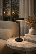 Haven & Vue LED rechargeable table lamp close-up