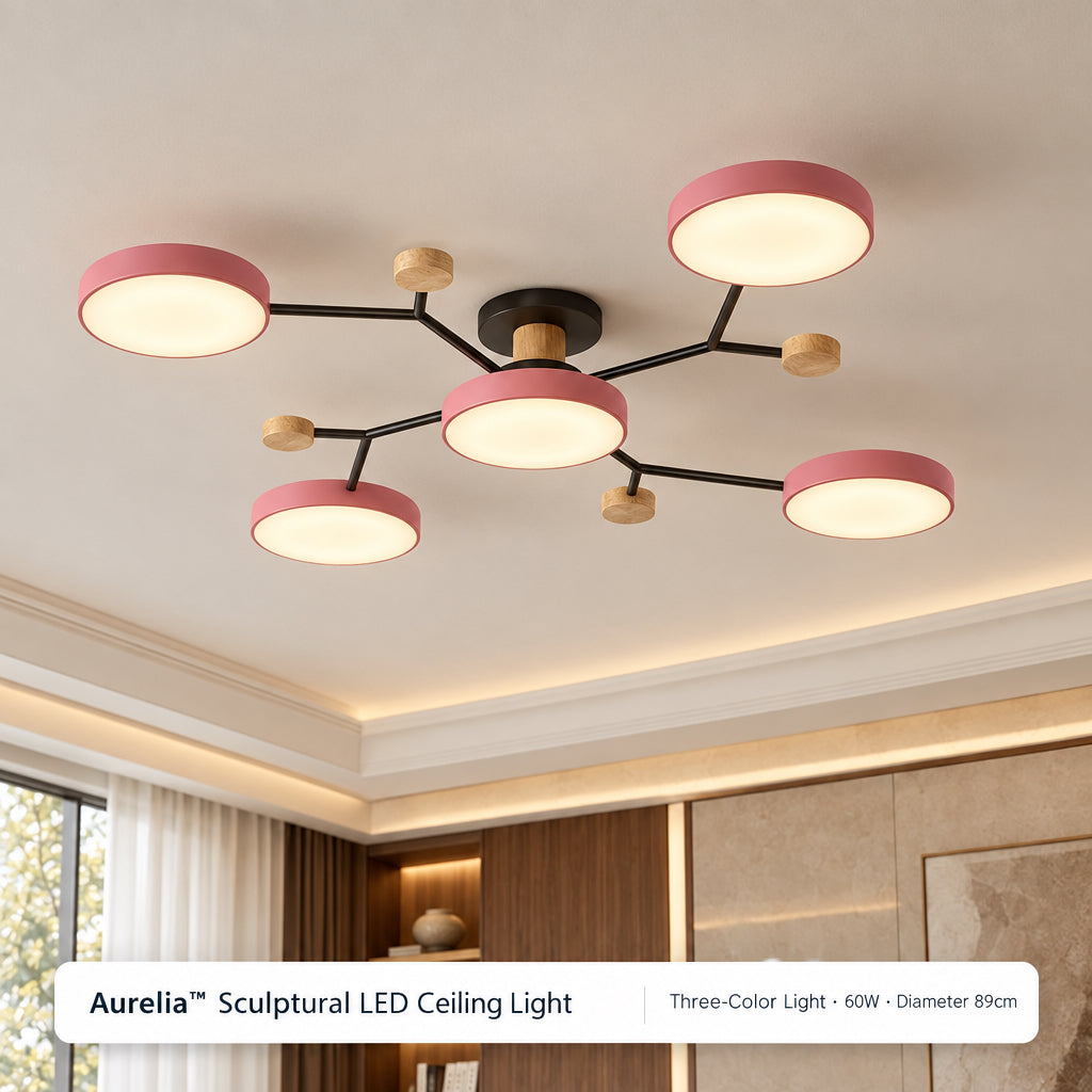 Haven & Vue Aurelia sculptural LED ceiling light — product image 15