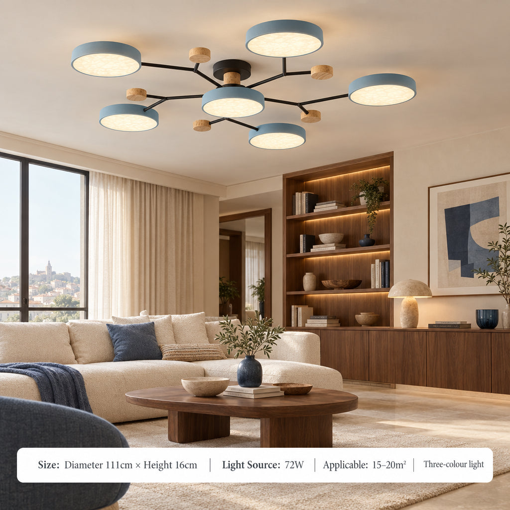 Haven & Vue Aurelia sculptural LED ceiling light — product image 7