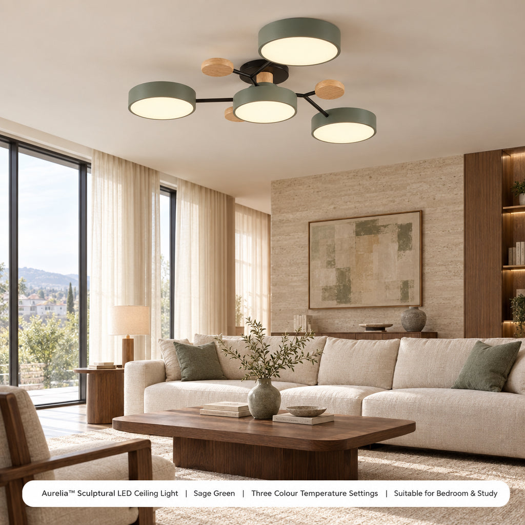 Haven & Vue Aurelia sculptural LED ceiling light — product image 8