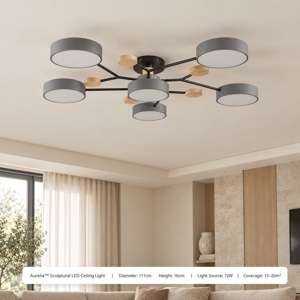 Haven & Vue Aurelia sculptural LED ceiling light — product image 17
