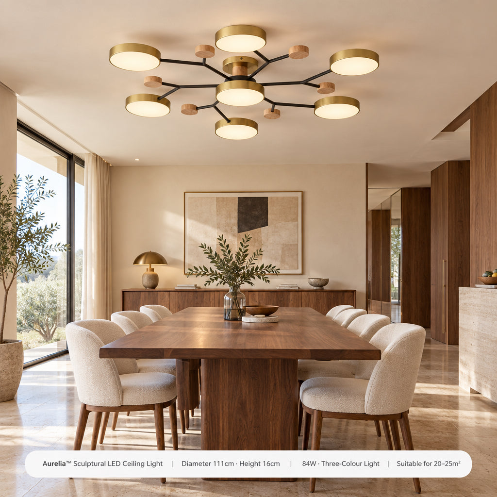Haven & Vue Aurelia sculptural LED ceiling light — product image 23