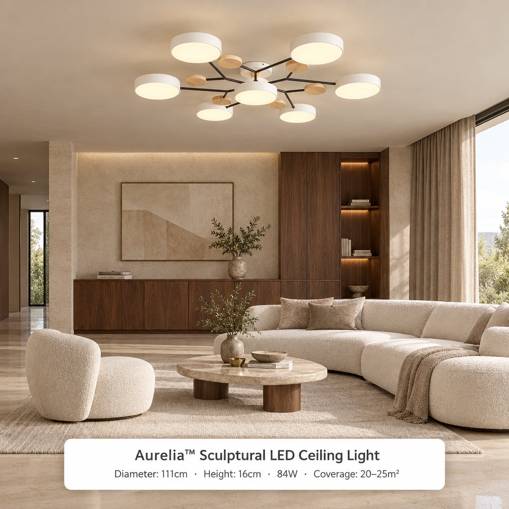 Haven & Vue Aurelia sculptural LED ceiling light — product image 26