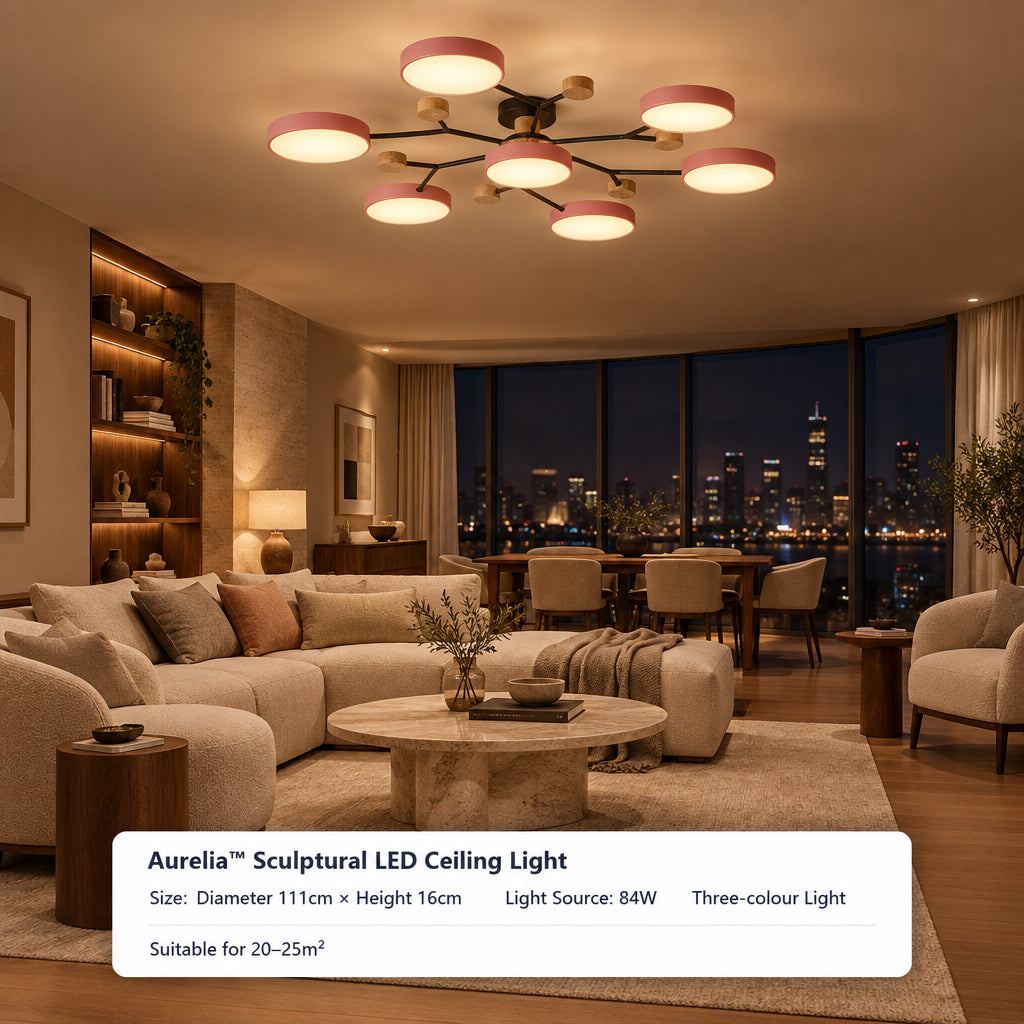 Haven & Vue Aurelia sculptural LED ceiling light — product image 25